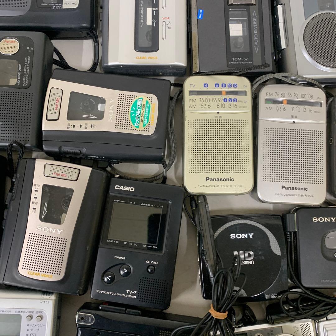 SONY.PANASONIC.ポータブルプレーヤー.カセット.ラジオ.まとめ売り