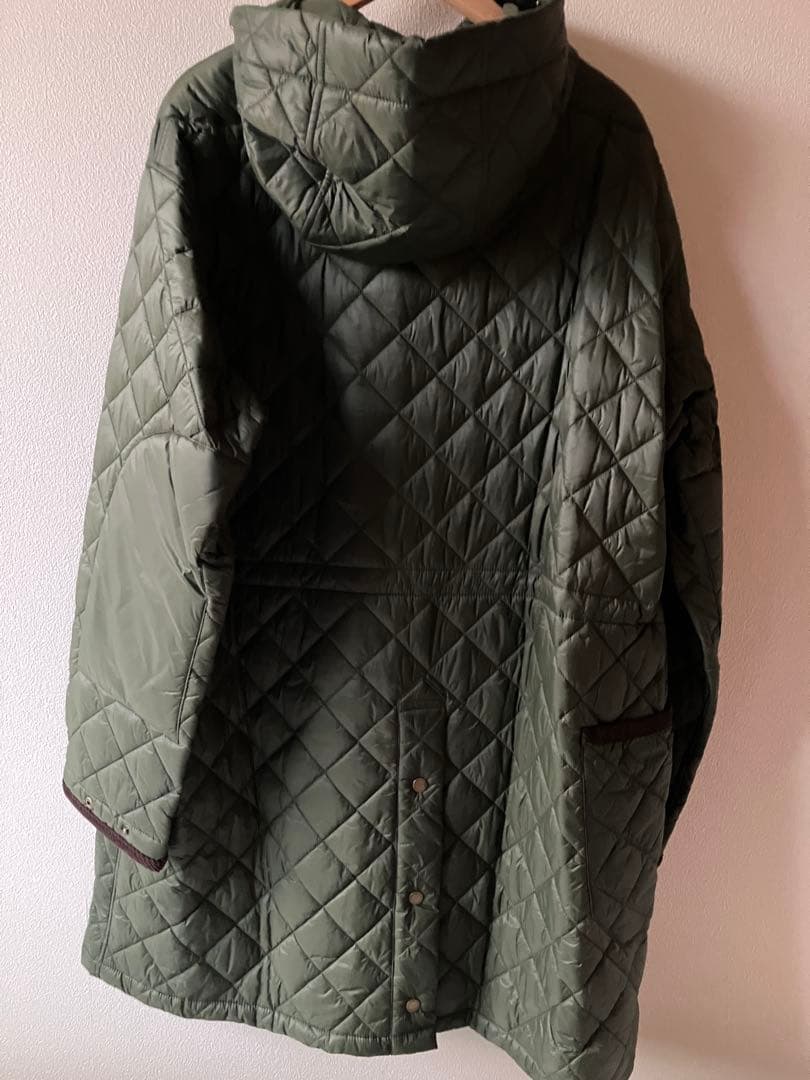 新品EG×Barbour JANKEES QUILT ジャンキースキルトL