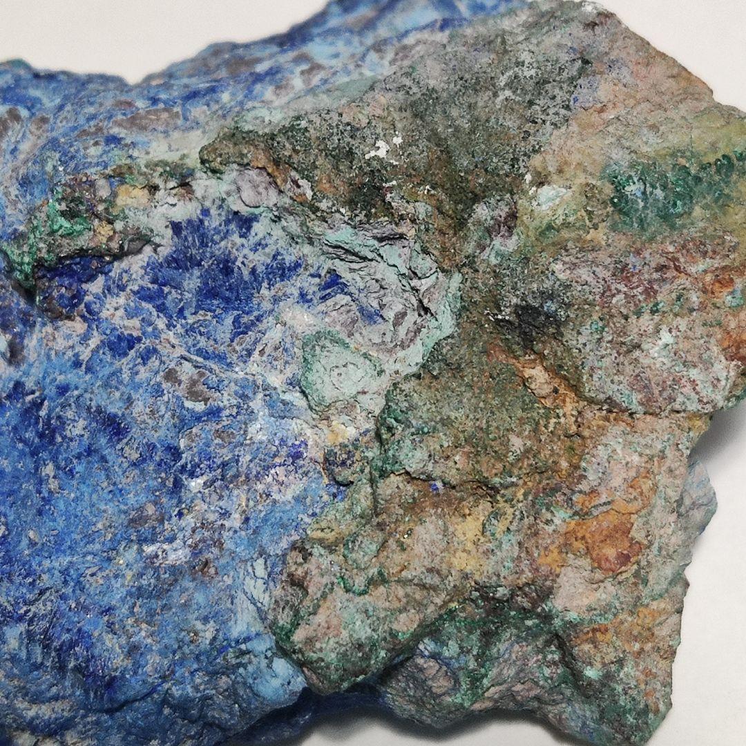 パワーストーン　天然石　アズライト＋マラカイト　112g　No.984