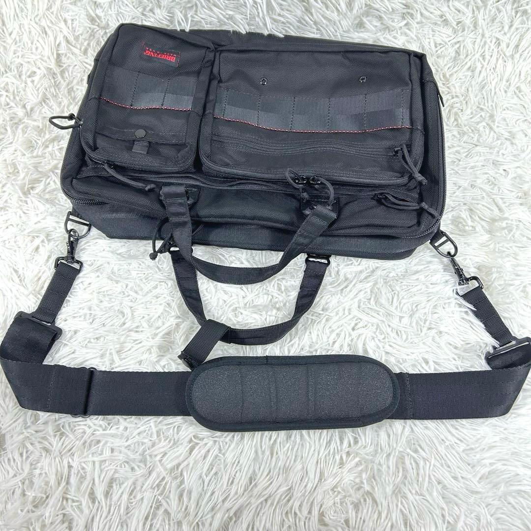 極美品✨BRIEFING モバイルライナー　2way 黒　ショルダーベルト
