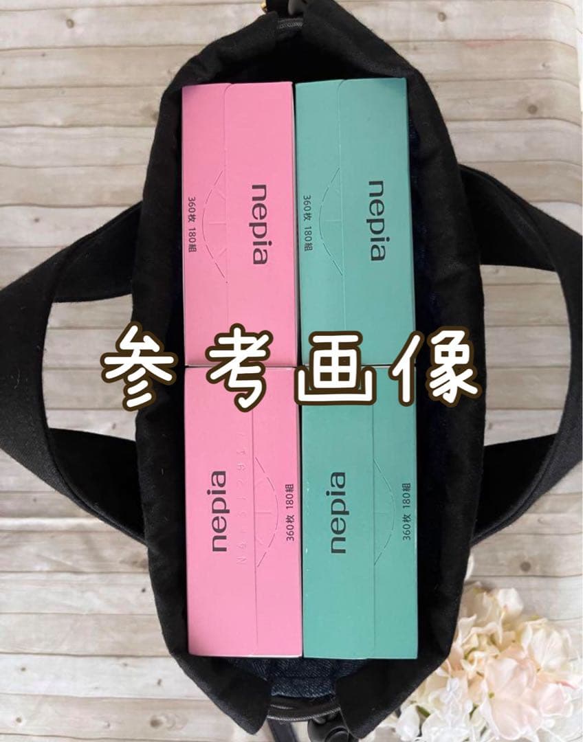 帆布の巾着トートバッグ　ジョリーフルール　コラコラver