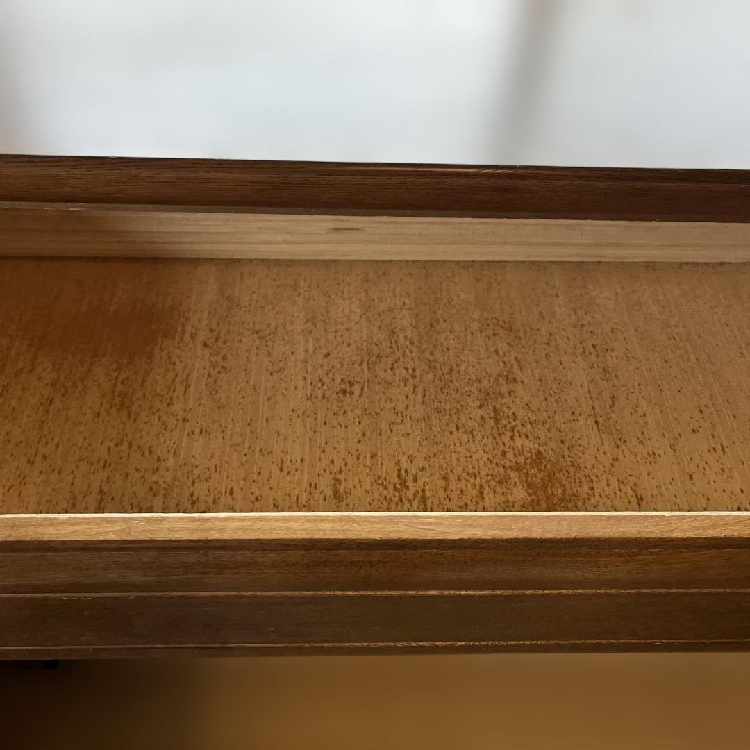 ブラウン木製チェスト 8引き出し 約120cm