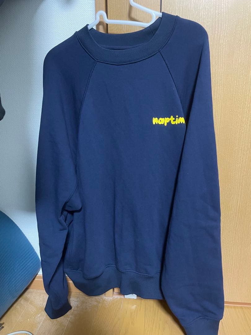 ナップタイム スウェット ネイビー上Mサイズ下Sサイズ