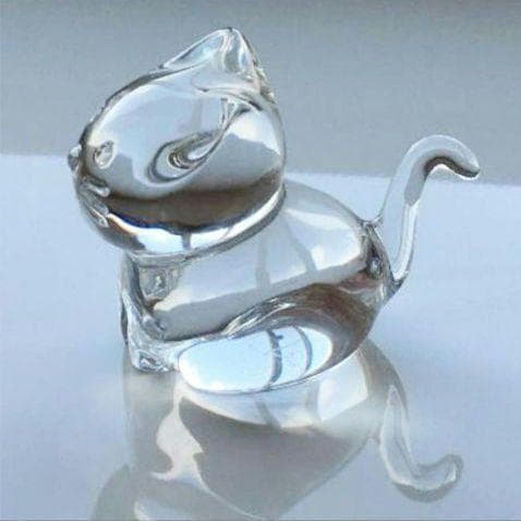 【新品】バカラ　ミニマルズキャット　猫　ネコ　ねこ置物　オブジェ