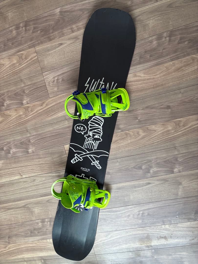 Burtonスノーボードセット(DISASTER 153➕ビンディング➕ケース)