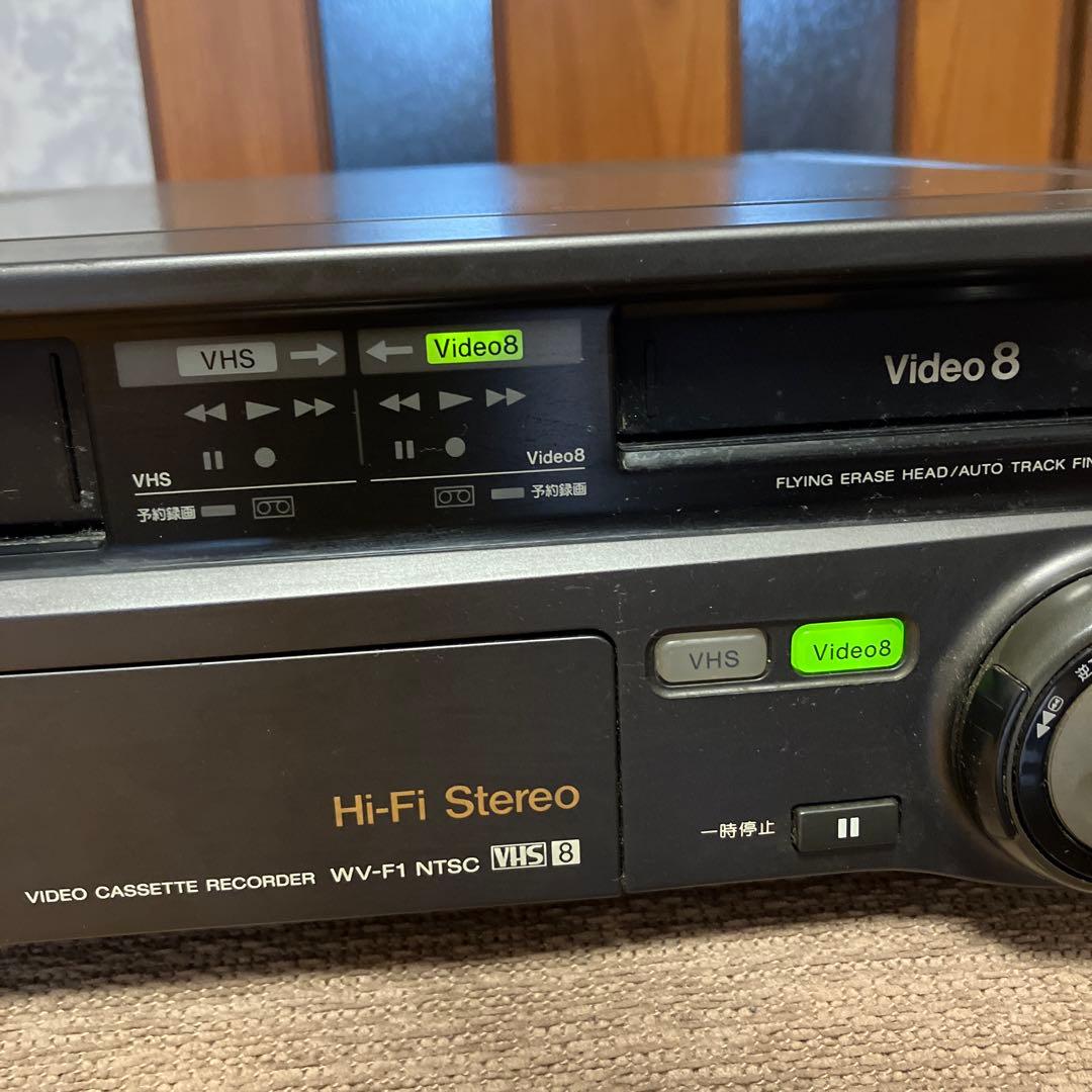 SONY WV-F1 NTSC VHSビデオデッキ　8mm ビデオデッキ