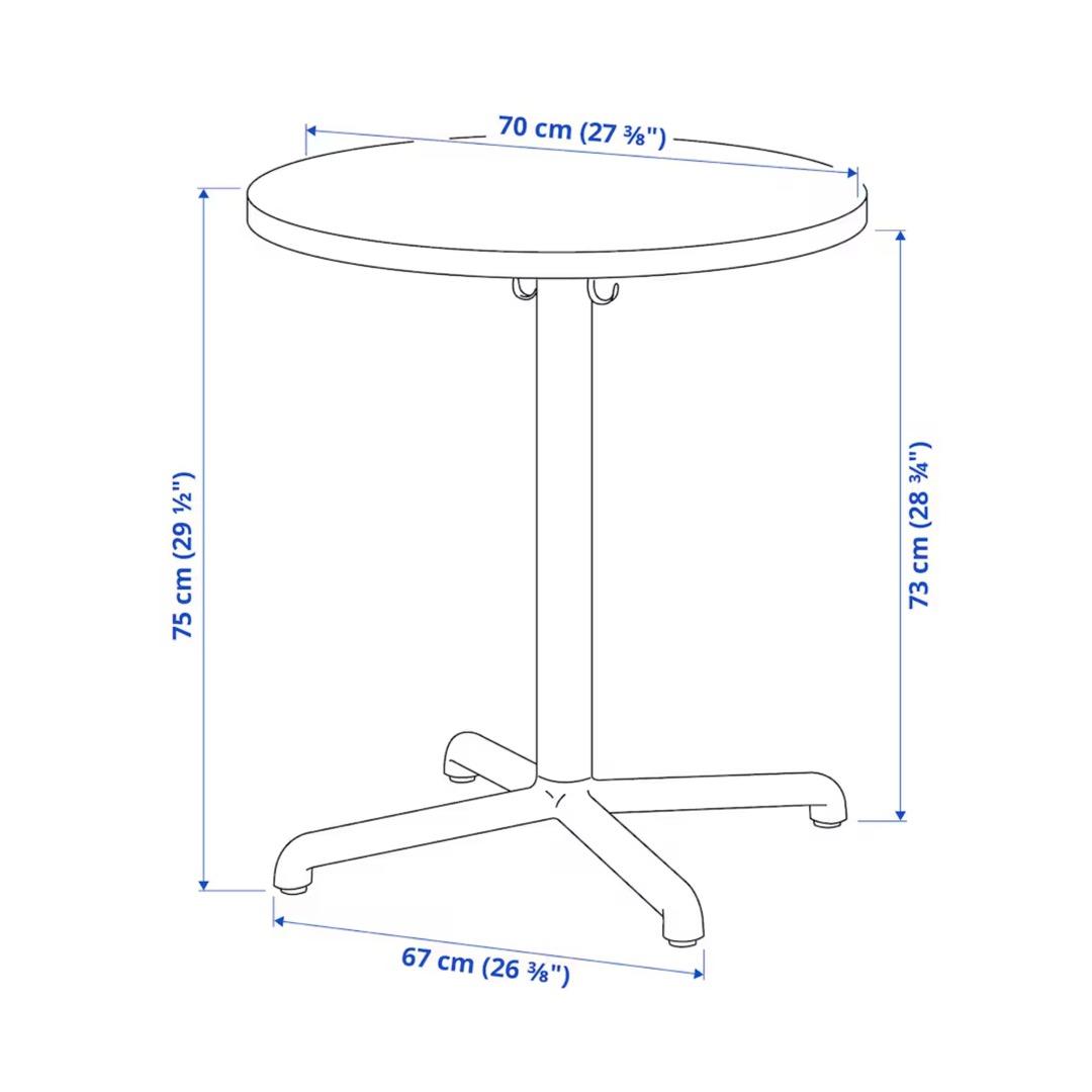 IKEA カフェテーブル★STENSELE ステーンセレ