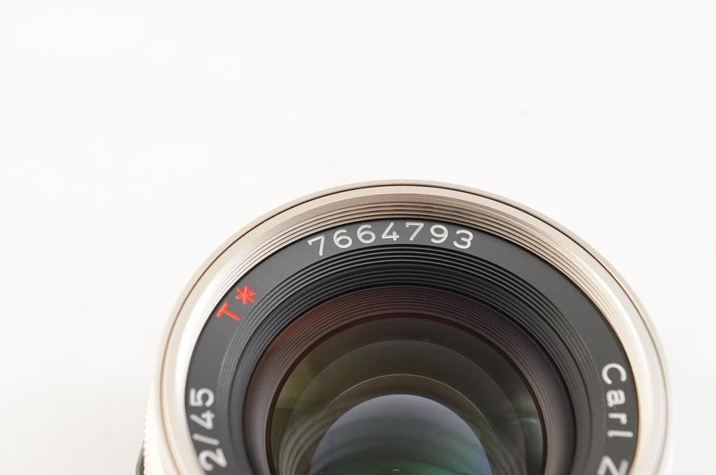 ★新品級★ CONTAX コンタックス 45mm F2 カビ・クモリ無し！