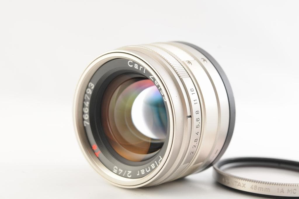 ★新品級★ CONTAX コンタックス 45mm F2 カビ・クモリ無し！