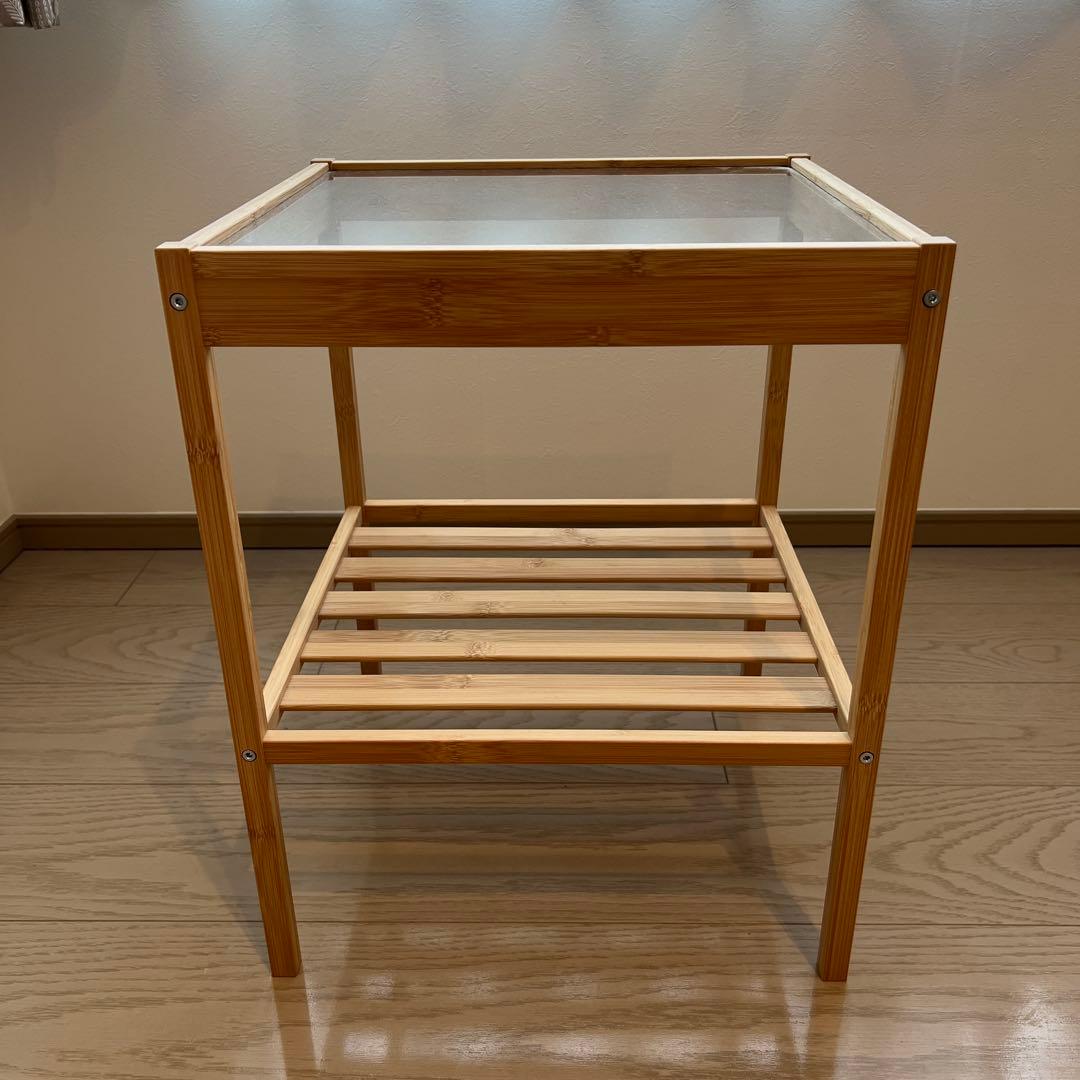 [最終価格]IKEAデスクチェアとサイドテーブル3点セット美品