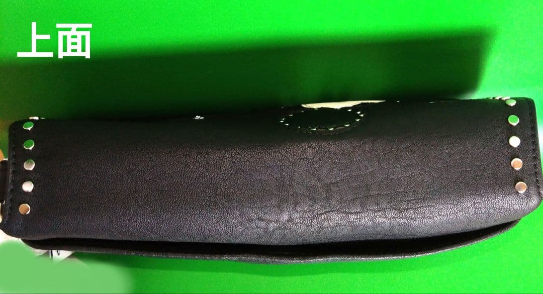 ♦Desigual♦　ミッキーデザイン・レザー調ミドルクロスボディバック　ＢＫ