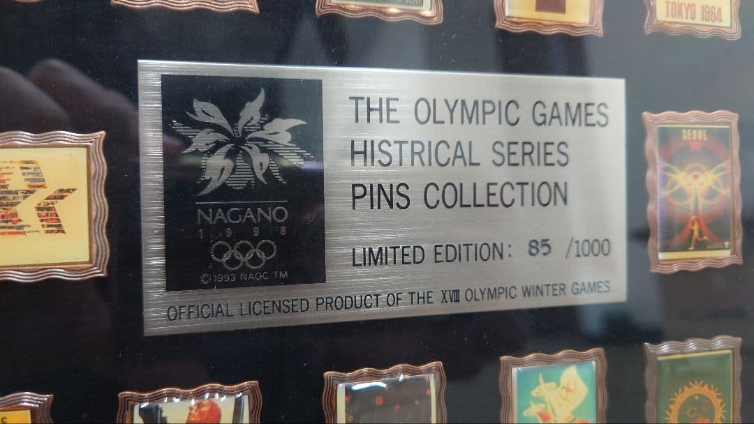 長野オリンピックゲームズヒストリカルシリーズピンズコレクション 1998