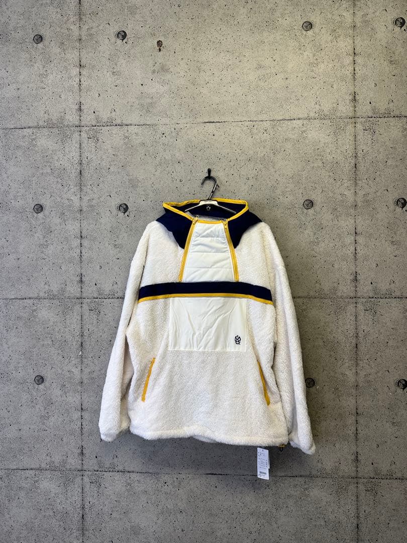 【新品未使用】サイズ6 メンズ ボアフリースプルオーバー ラッセルノ 2486