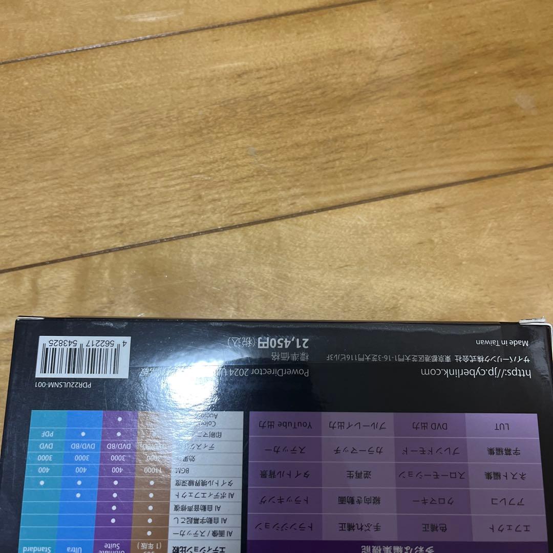 未開封CyberLink PowerDirector 2024 Ultimate