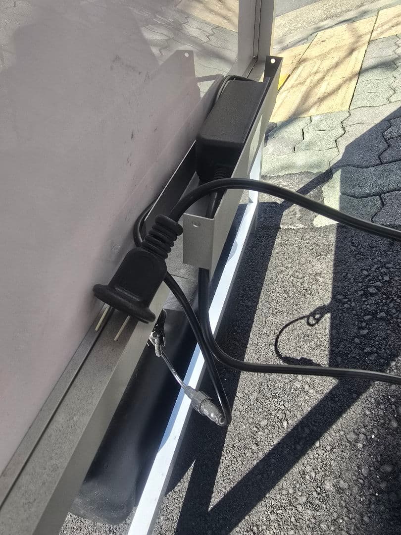 ★A型片面クリップ式LEDスタンド看板●屋外用防雨仕様