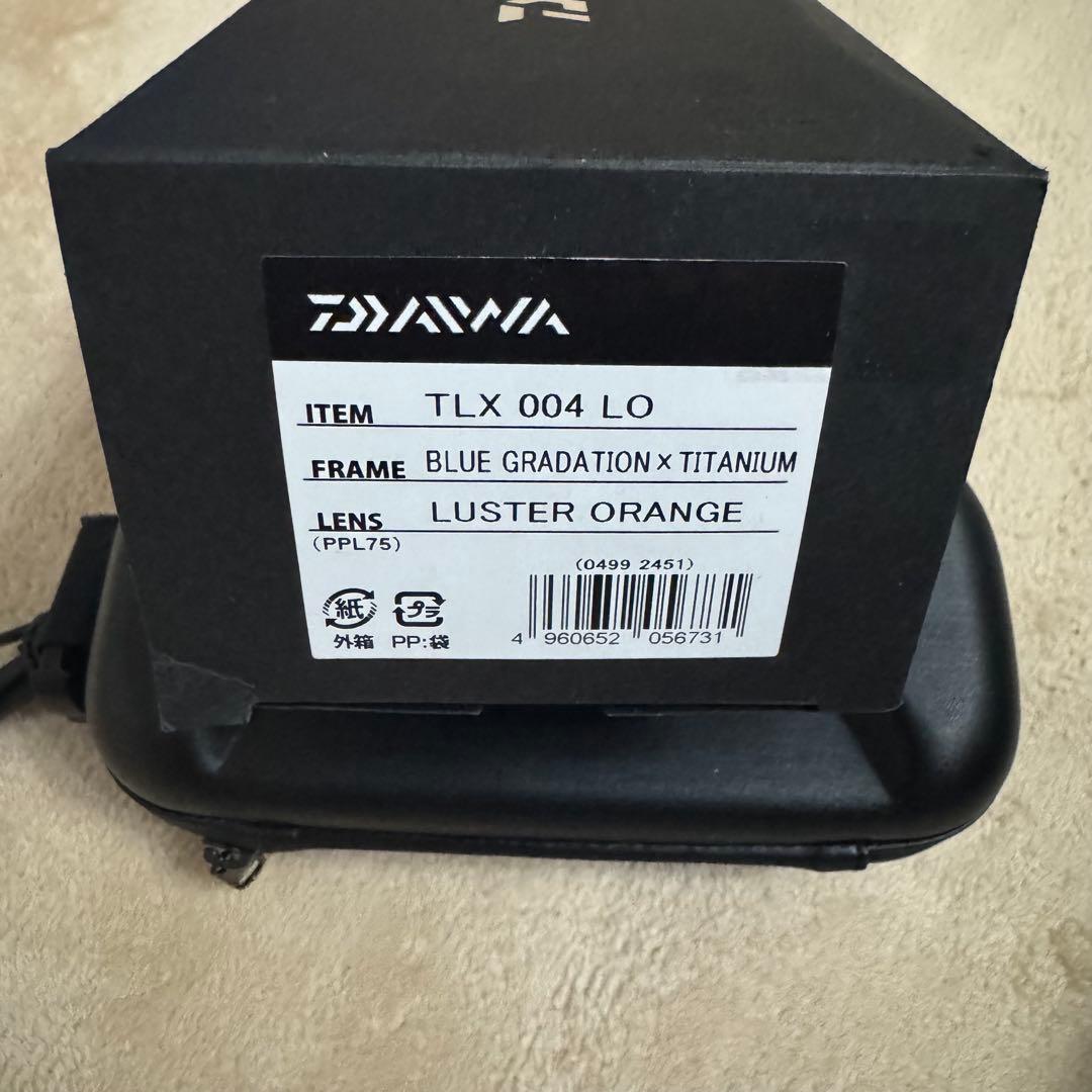 新品　偏光サングラス ダイワ TLX004 タレックス TALEX オレンジ