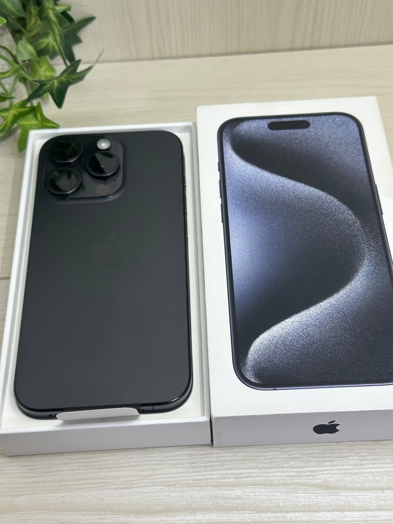 ✅✨新品同様✨ iPhone 15 Pro 128GB ⭐️❣️国内版SIMフリー