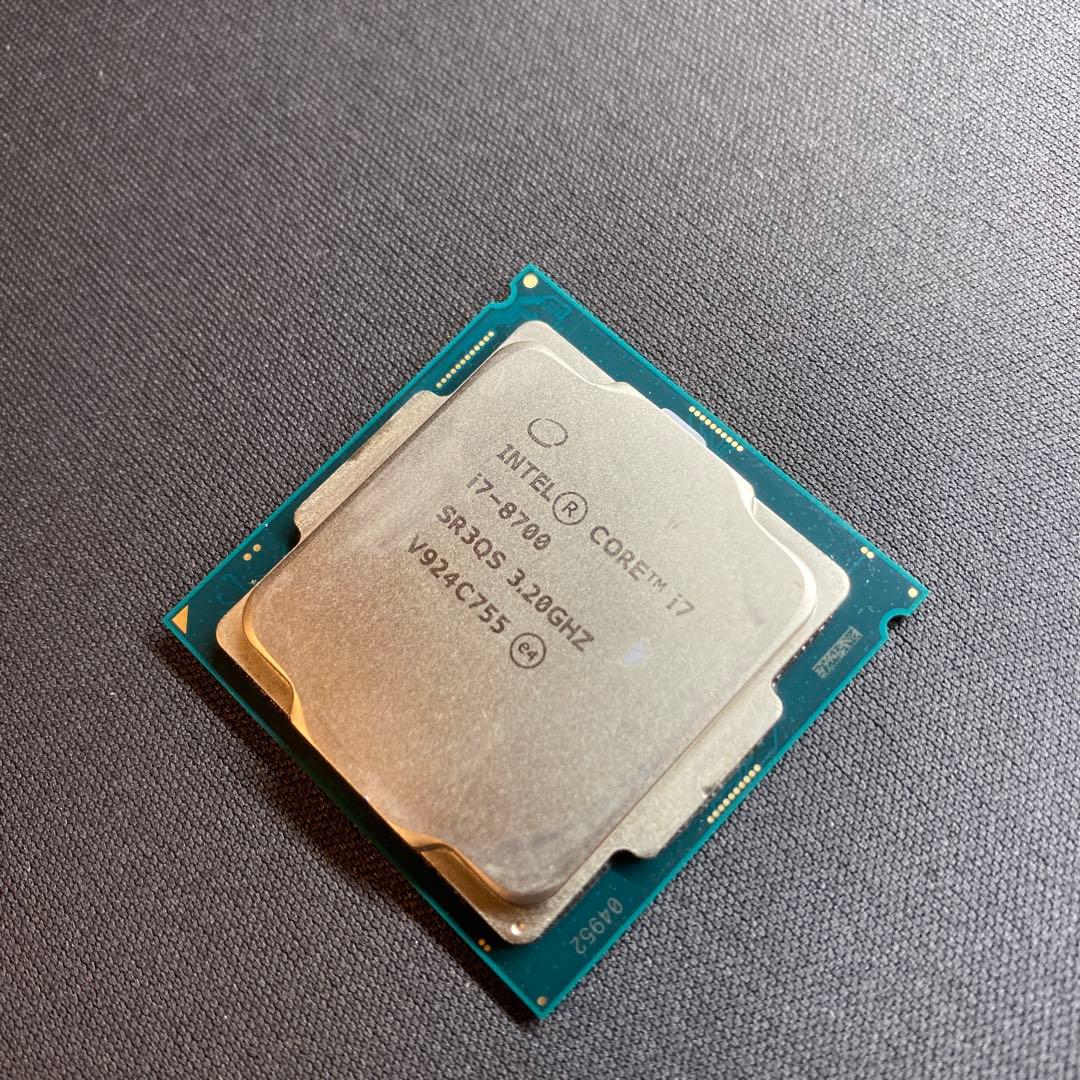 K*n様 美品　Intel Core i7-8700（3.20GHz）CPU