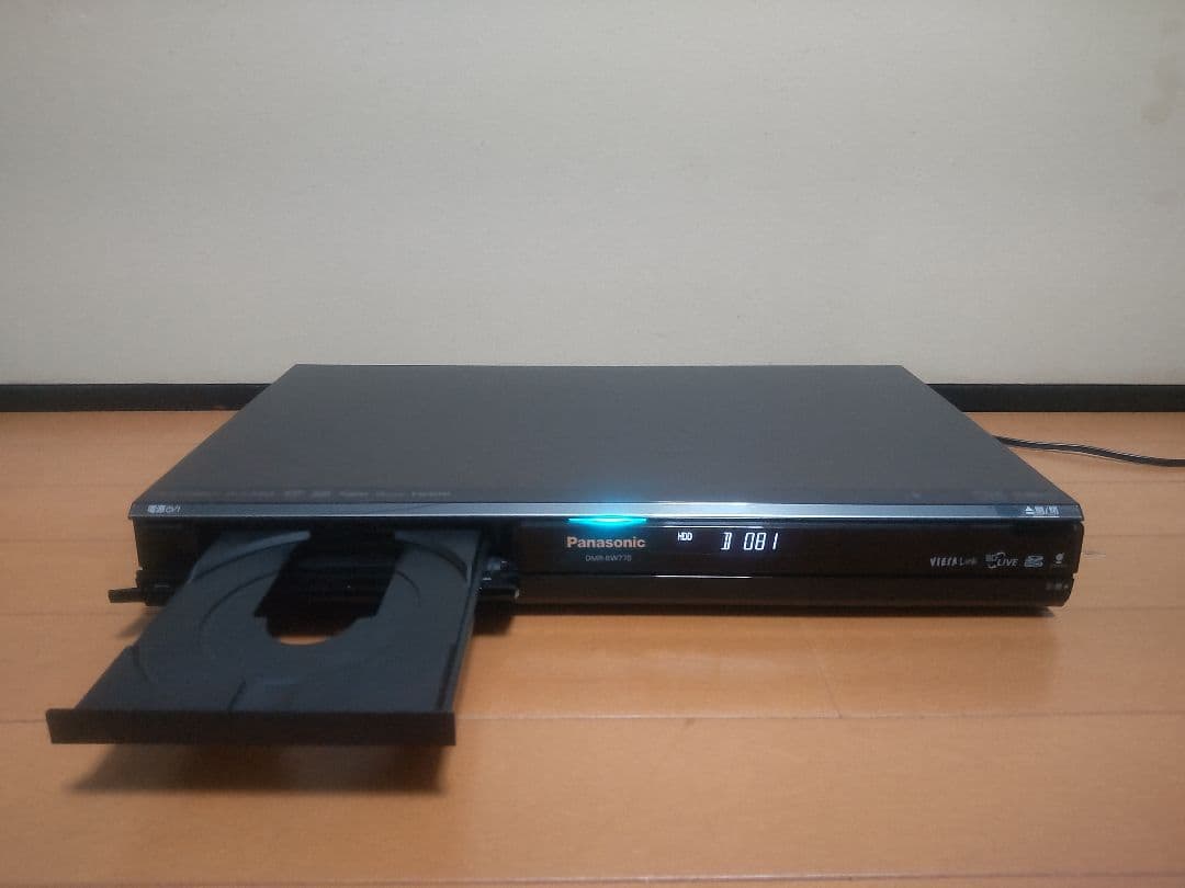 パナソニック　DIGA DMR―BW770 500GB→1TB プチメンテ済み