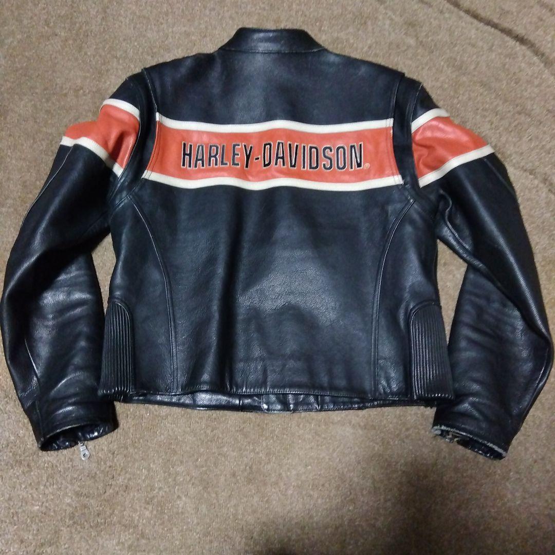 Ｌ ハーレーダビッドソン VICTORY LANE ライダースジャケット