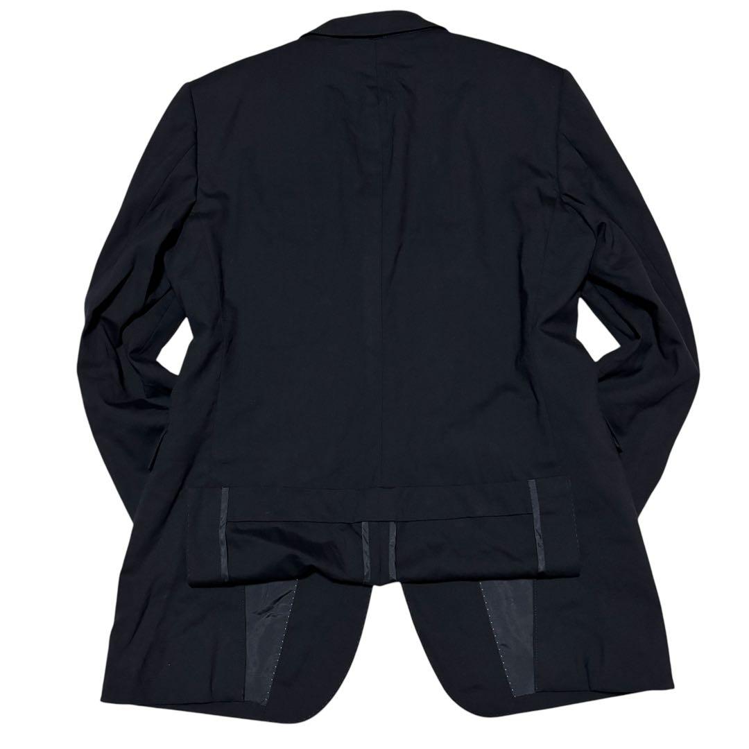 極美品 バーバリー 希少 Lサイズ セットアップ スーツ 黒 2B ノバチェック