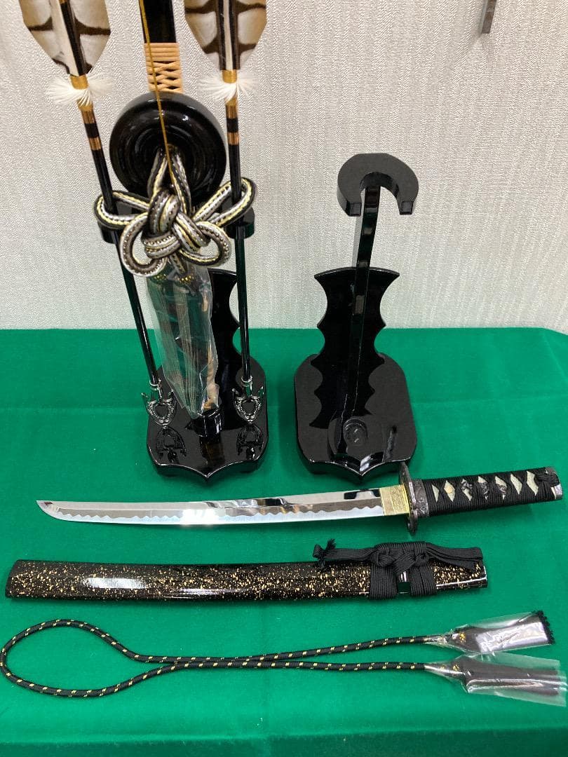 Y2 豪華な弓太刀　20号　五月人形弓太刀　五月人形弓　5月刀　鎧兜