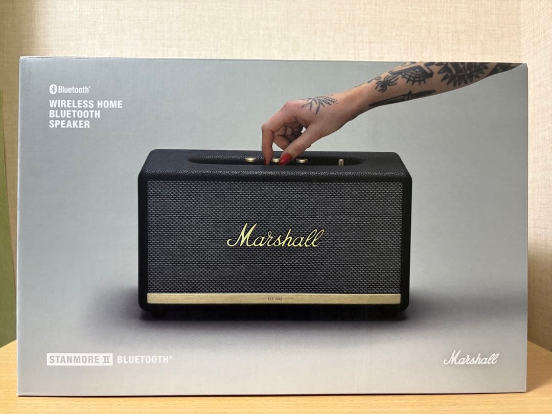 Marshall ワイヤレススピーカー Stanmore BT II ブラック