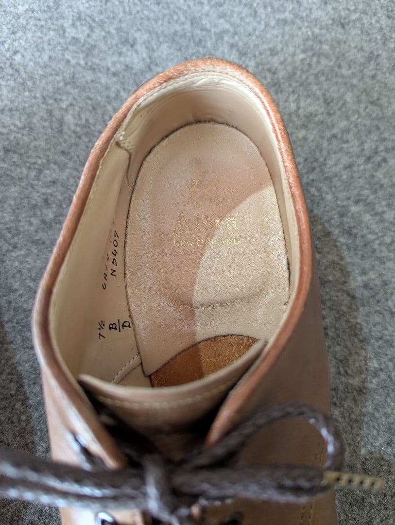 オールデン　ALDEN　ミリタリーラスト　7 1/2