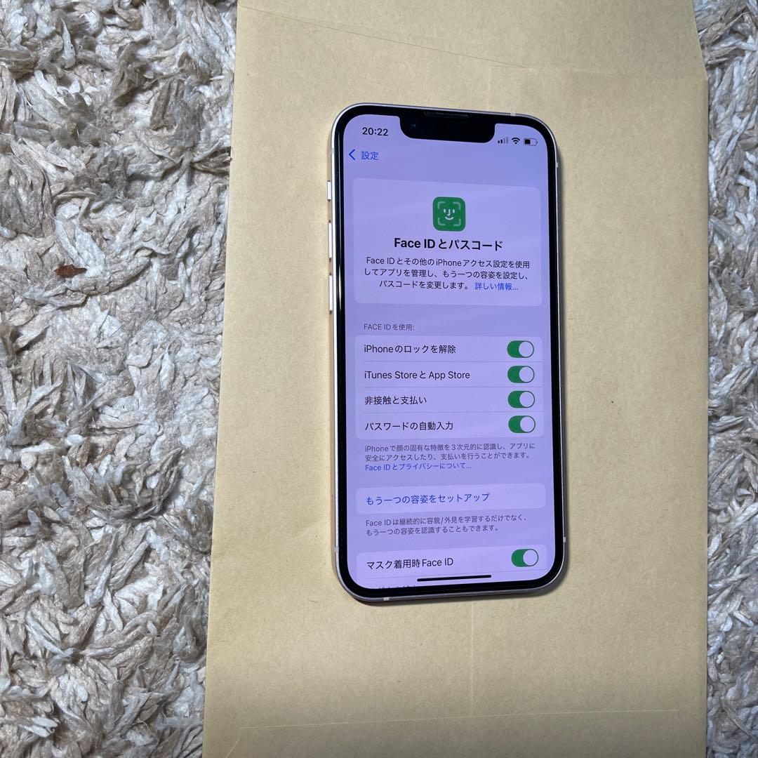 Apple iPhone 13 mini 128GB ピンクバッテリー100％