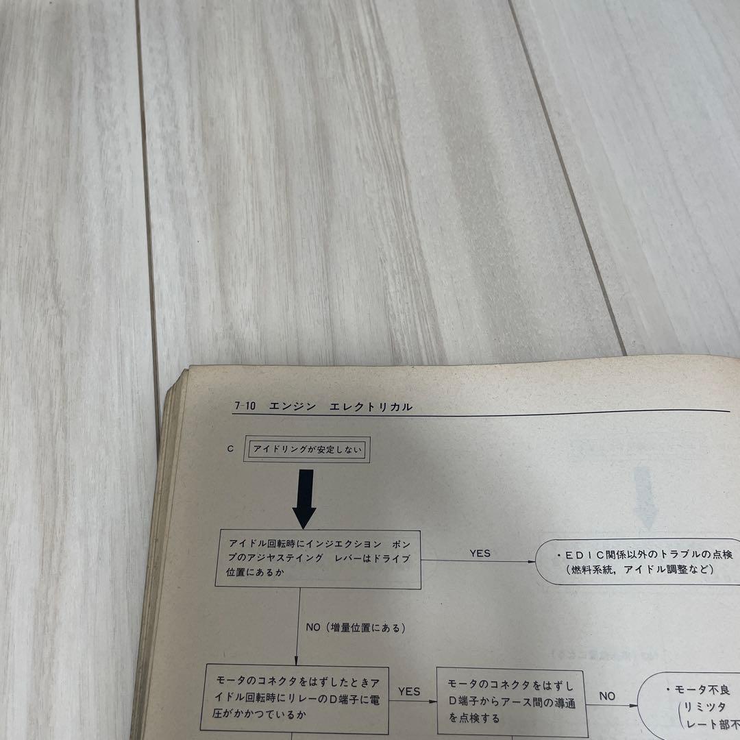 トヨタ B 2B 3B エンジン修理書 ランクル 40 BJ41 BJ44 60