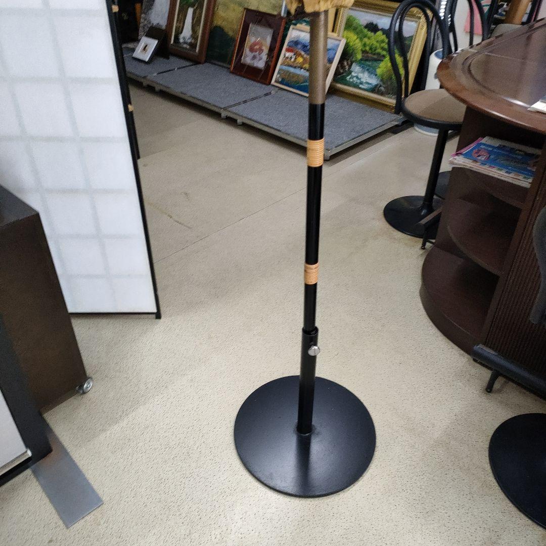 野点用赤傘3尺用の鉄製スタンド丸茶道具 鉄製 野点傘立て台 野点傘用 茶道