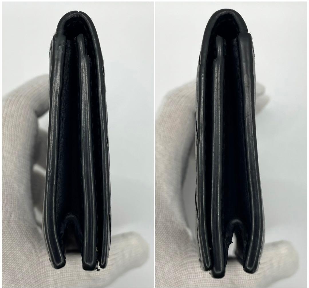 オジサン　良品◇ボッテガヴェネタ イントレチャート カードケース 名刺入れ