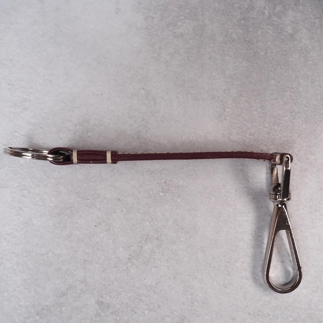 GOYARD キーチェーン ムスクトン ゴヤールディンキャンバス バーガンディ