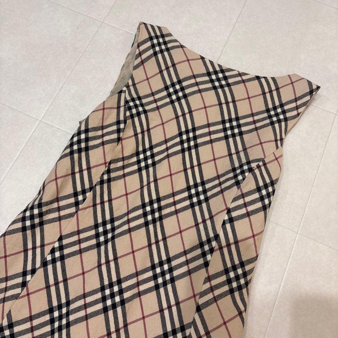 BURBERRY バーバリーブルーレーベル ノバチェックワンピース ノースリーブ