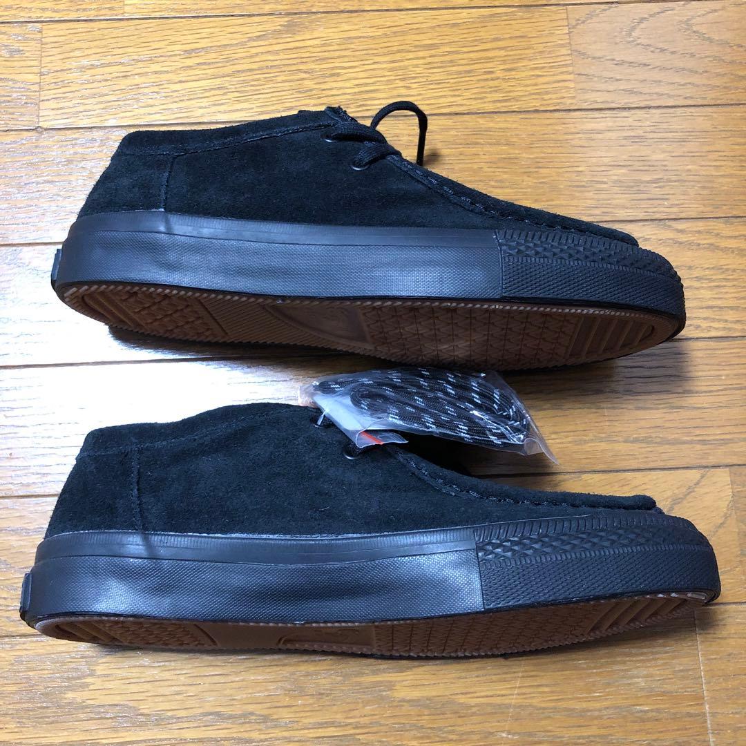 コンバース　モカシン　ブラック