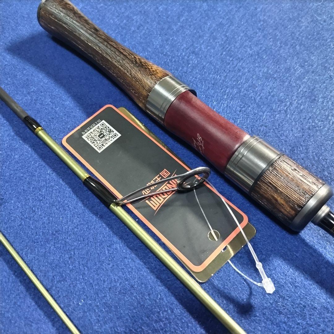 軽量マルチピースロッド 1.53m 5ft スピニング 3ピース トラウト 渓流