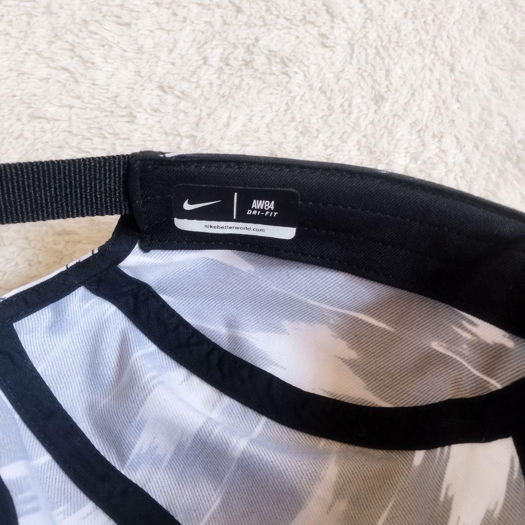 人気 Nike AW84 DRI-FIT キャップ ホワイト ✕ ブラック レア