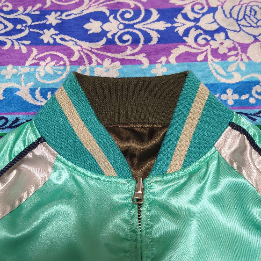 PUNK DRUNKERS　リバーシブル　スカジャン　野良猫　刺繍　Mサイズ