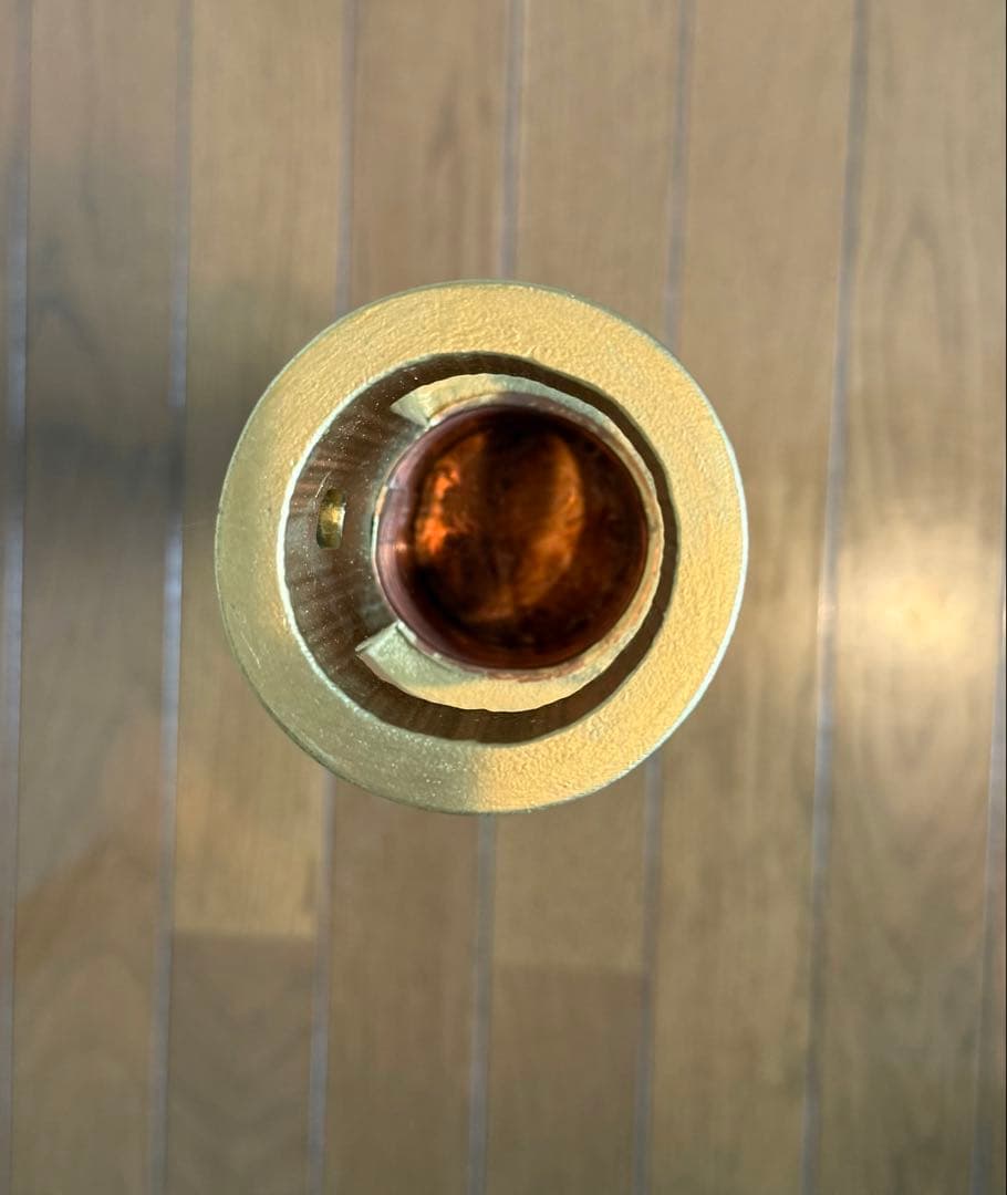 57 金塗りの竹の二重切り(獅子口)