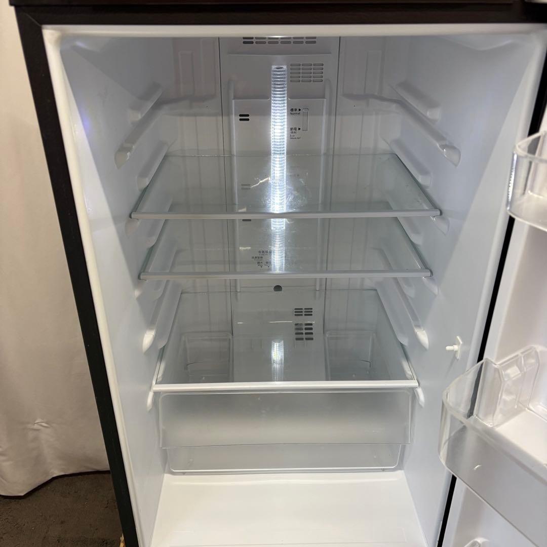 143⭕️冷蔵庫　パナソニック　一人暮らし　安い　綺麗　中古　右開　黒　設置無料