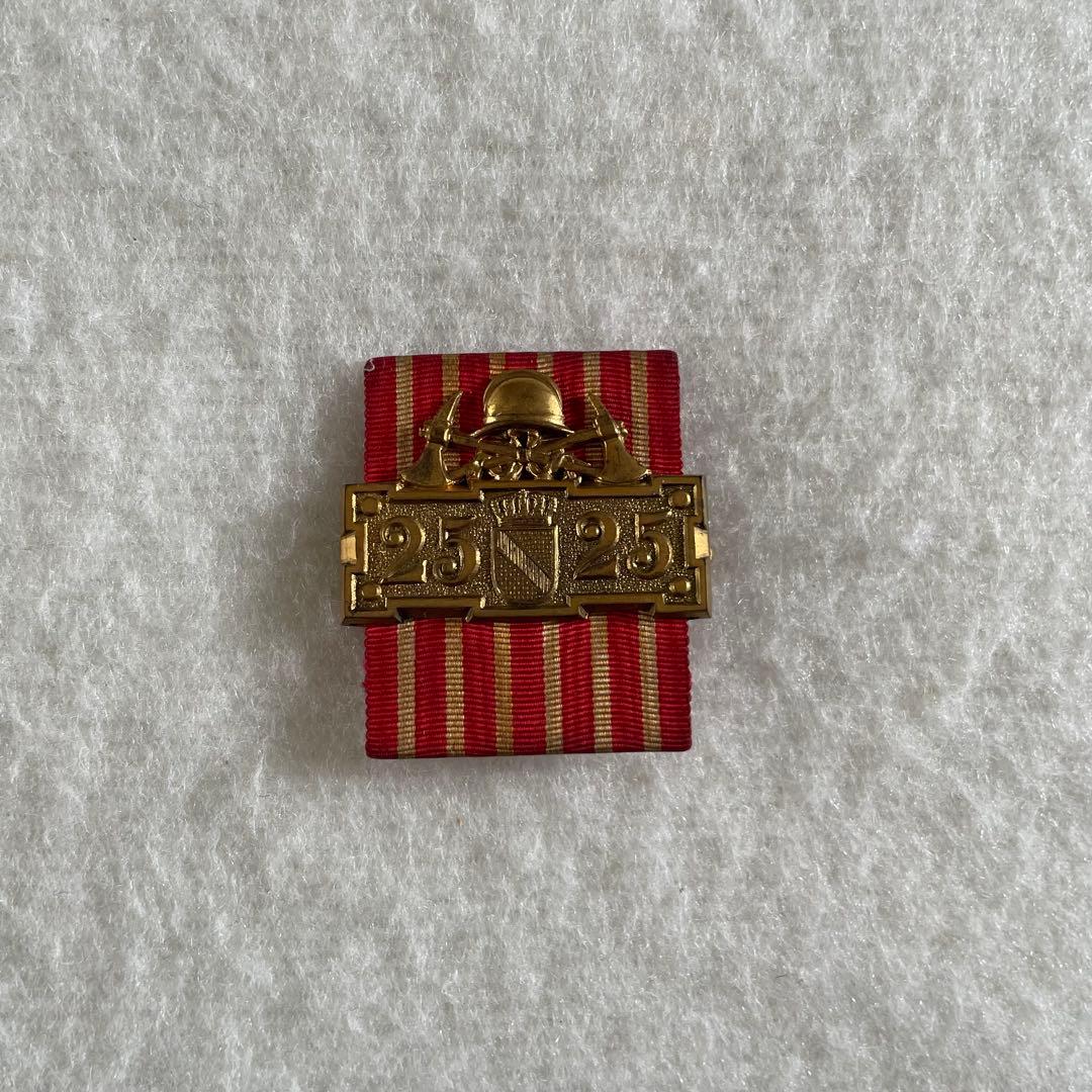 アンティーク　ドイツ　記章　消防団　消防士　勲章　徽章 メダル