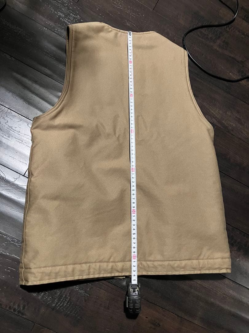 HOUSTON 50628 N-1デッキベスト ベージュ USN