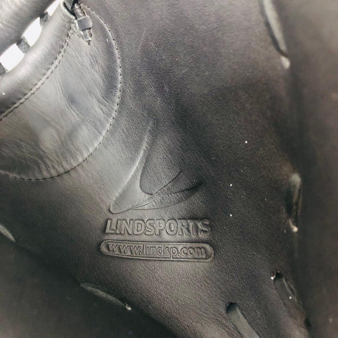 リンドスポーツ　キャッチャーミット　硬式　黒