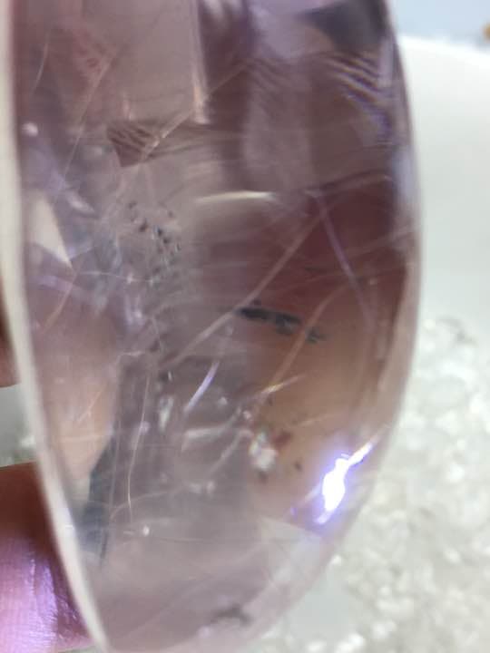 プラチナルチルクォーツ《希少価値》ユニコーン、値下げしました。