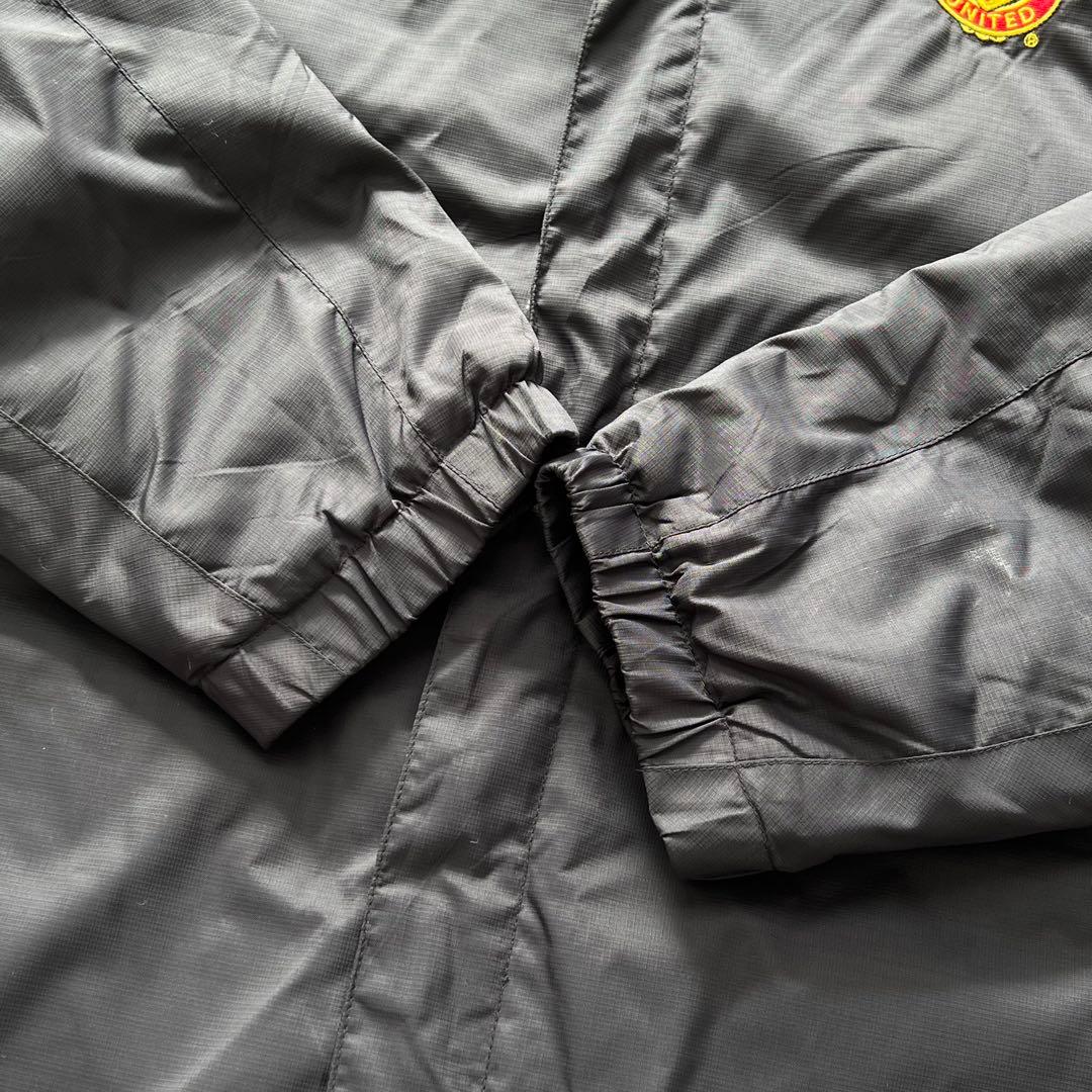 00s nike マンチェスターU 中綿　ジャケット　ブラック　メンズ　M