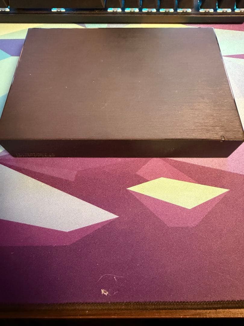 BUFFALO4TB テレビ録画用、パソコンデータ保存、ps5対応　外付けHDD