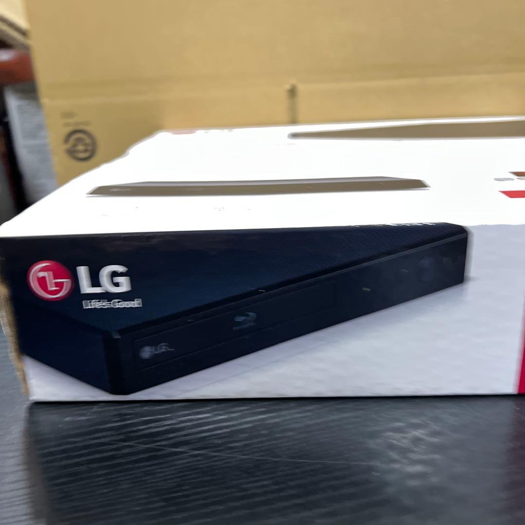 新品　LGブルーレイプレーヤーフルHDMIケーブル付BP250