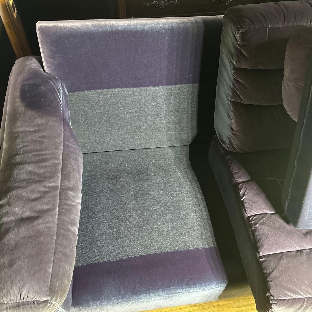 オールドカリモク　ソファ