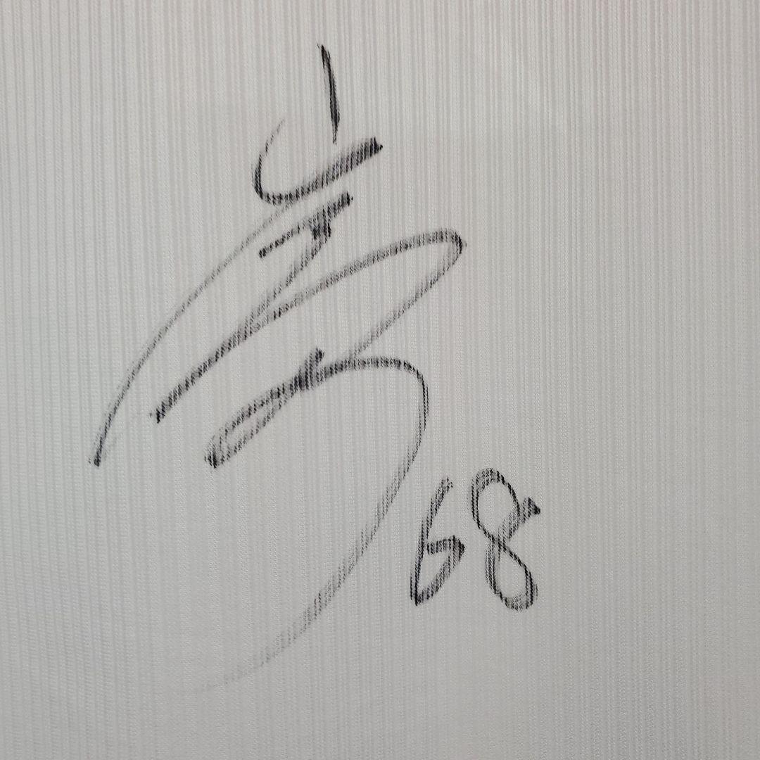 埼玉西武ライオンズ　オレンジリボンユニホーム　岸潤一郎選手　直筆サイン入り