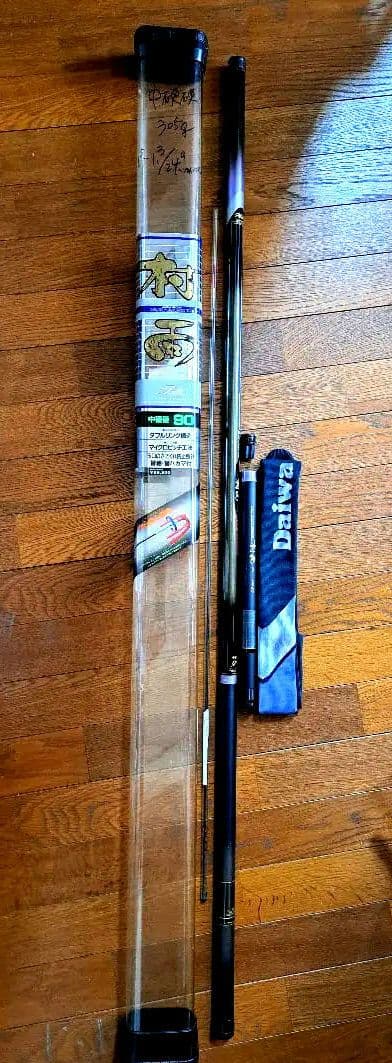ダイワ/アモルファスウィスカ-村雨 T-2　中硬硬9m鮎竿